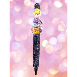 Glittery Princess Castle Resin Decorative Writing Pen